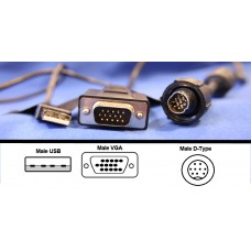 Lilliput VGA - DIN (Male) Touchscreen Cable